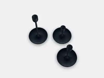 FULLTALIG Candlestick set of 3 1 Low-poly 3D model