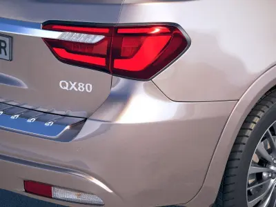 Infinity QX80 2018 3D model