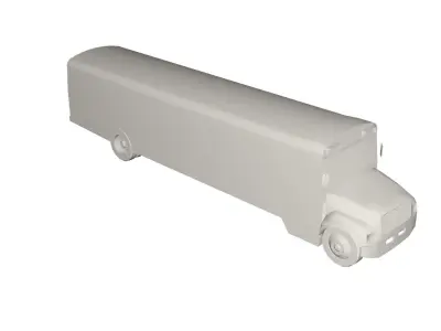 school Bus  3D model