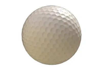 Golf Ball Low-poly 3D model