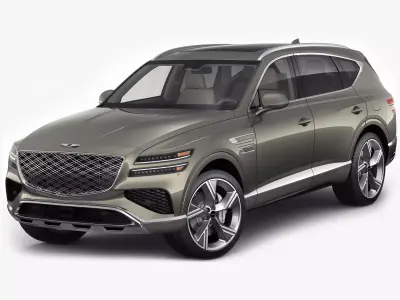 Genesis GV80 2025 3D model