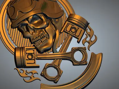 Skul Engine 3D print model