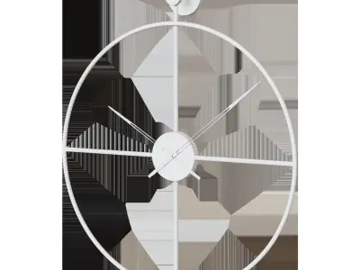 Milano wall clock 3D model