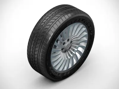 Wheel v11 3D model