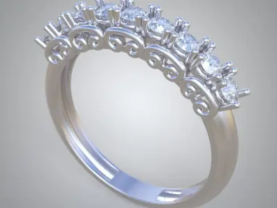 Ring 3D model 0230 3D printable model10 3D print model