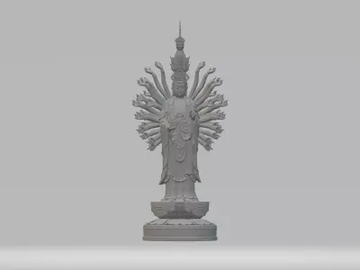 Quan Yin 3D print model