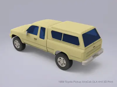1989 Toyota Pickup 3D print model