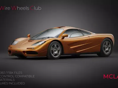 1994 McLaren F1 3D model
