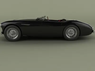 Austin-Healey 100-4 3D model