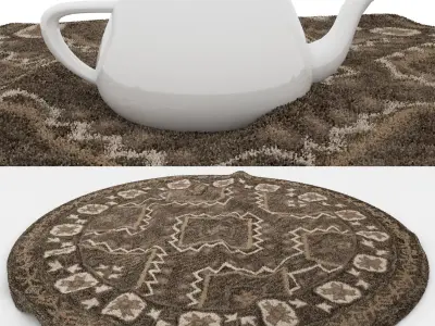 Rugs No 360 Low-poly 3D model