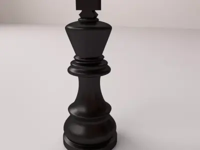 King Chess 3D model