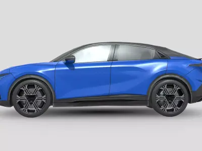 Low Poly Car - Alpine A390 GTS 2026 Low-poly 3D model