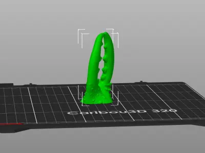 Crab-Crap-Dozer Fantasy Figure  STL-3D Printing Model 3D print model