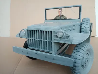 Dodge WC 51 3D print model