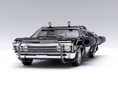 1967 El Camino 3D model