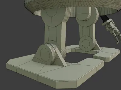 Small Machine lifeform from NieR Automata for 3D Printing Free 3D print model