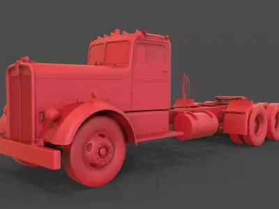 Kenworth 521 mod2 3D print model