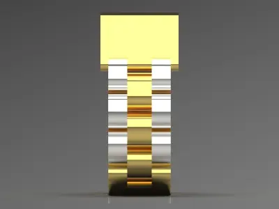 Luxury man Rolex design diamond ring model ror0050 3D print model