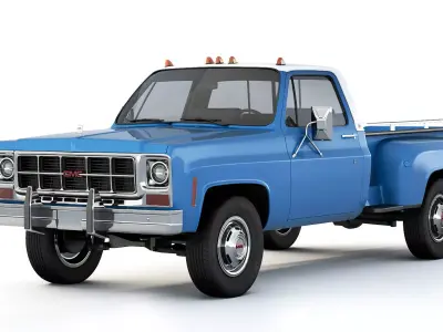GMC Sierra Classic 350 1979 3D model
