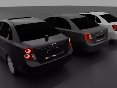 Chevrolet    Gentra-Lacetti    3D model