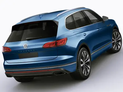 Volkswagen Touareg 2019 3D model