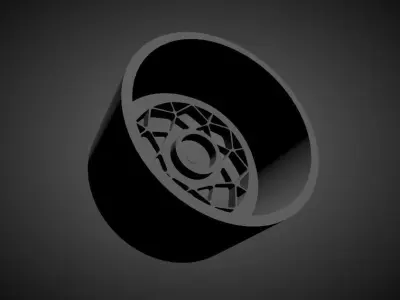 Rotiform DSC  scalable and Printable rim 3D print model