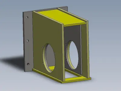Wheel Block for Crane 3D model