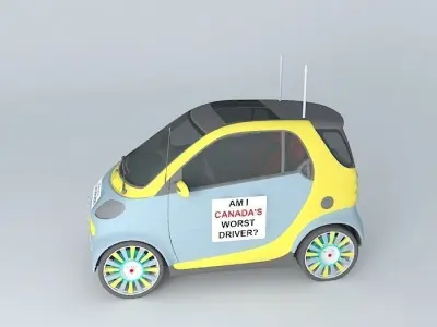 Smart Fortwo  Canada Worst Driver 2 Free 3D model