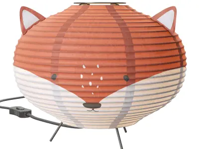 HM Home Fox paper table lamp 3D model