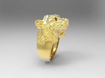 ANILLO TIGRE 3D model