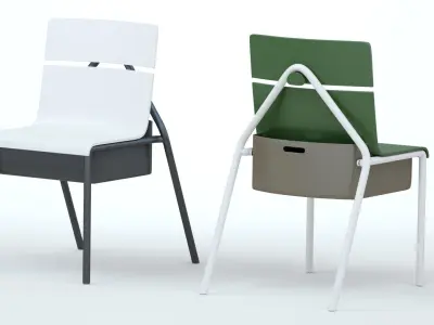 Afford Chair 3D model