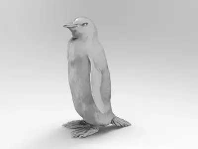 pinguin 3D model