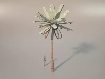Conceptula palm S1Av2 Low-poly 3D model