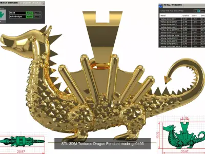 The Dragon Power STL 3D Collection 3D Model Pack