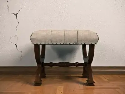 Classical stool 3D model