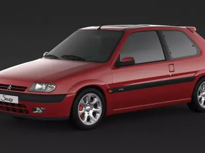 Citroen Saxo VTS 3D model