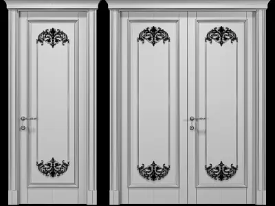 antonovych madrid door 3D model