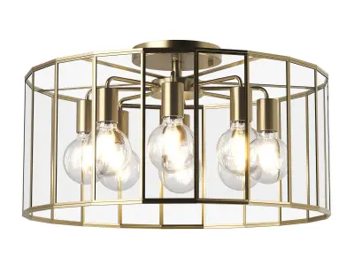 79828x Genni Lightstar ceiling chandelier 3D model