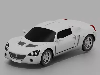 opel speedster 3D model by igorkrys52