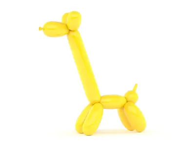 Balloon Giraffe 3D model