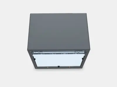 EKET Wall-mounted shelving unit Low-poly 3D model