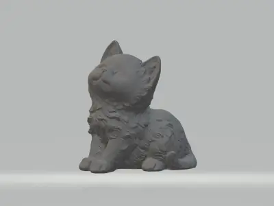 Little Cat 3D print model