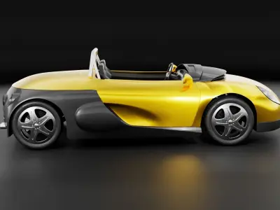 Renault spider  3D model