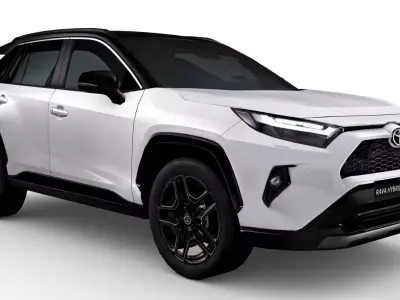 Toyota RAV4 GR Sport 2023 Low-poly 3D model