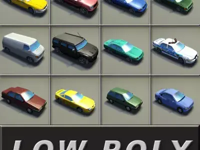 City Car Collection 3D model