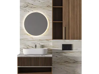 Luxury Bathroom 186 3D model