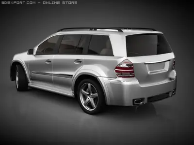 Mercedes GL Tuning 3D model
