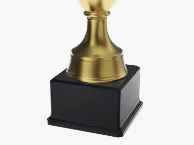 Cup trophy 03 3D model