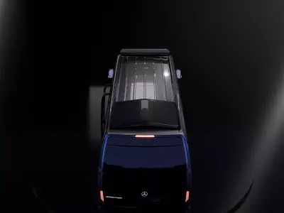  Mercedes Benz Sprinter 2022 2024 High Roof L2H2  3D Model 3D model