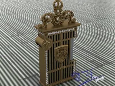 Lighters Dupont 3D model